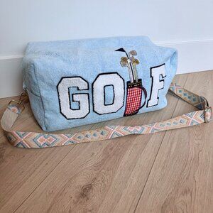 NEW! Judith March Golf Weekender Terry Duffle Bag